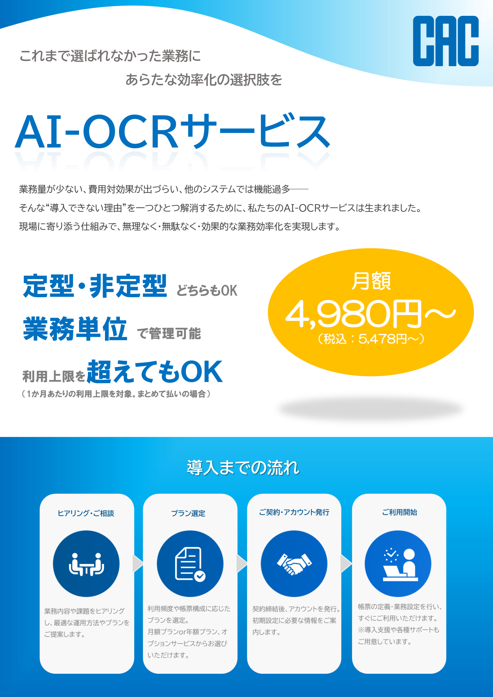 AI-OCRサービス